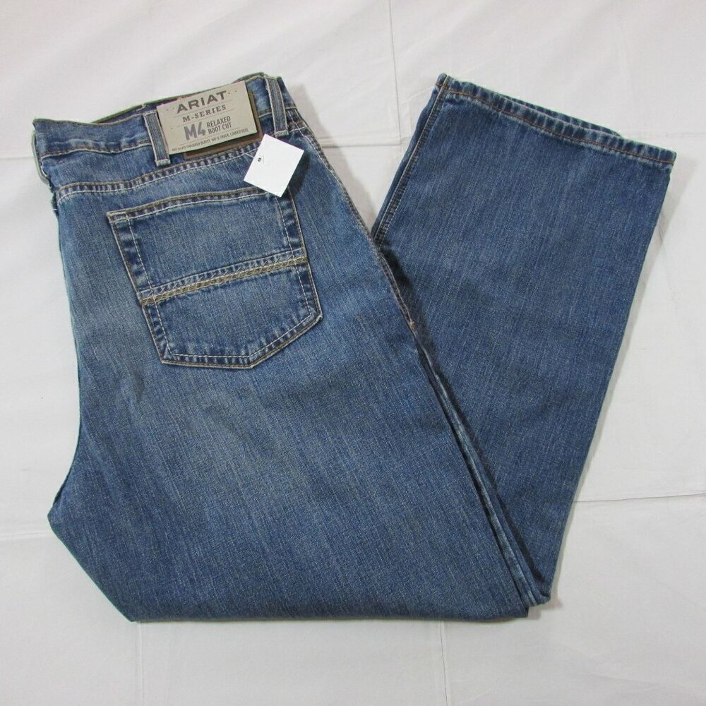 Ariat Men's 40x30 M4 Relaxed Fit Sebastian Bootcut Jeans Soquel 10048284